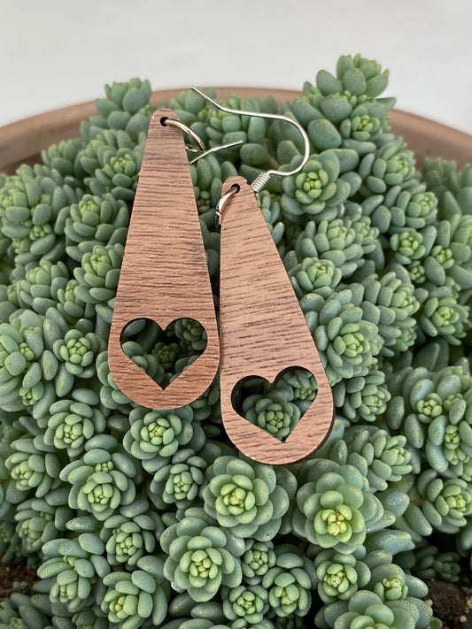 Hollow Heart Walnut Drops